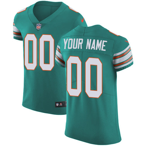 Miami Dolphins aqua Elite jersey