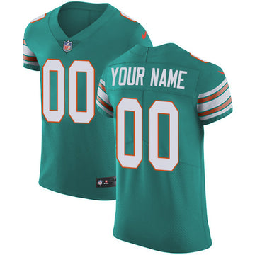 Miami Dolphins aqua Elite jersey