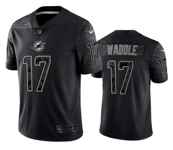 Custom Miami Dolphins black jersey