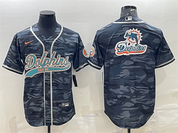 Miami Dolphins gray Camo jersey