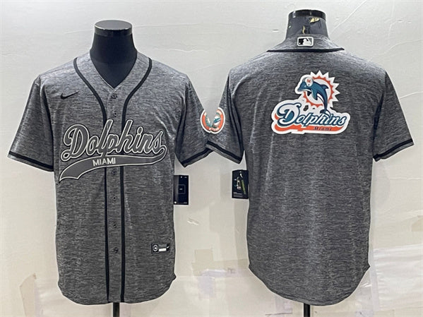 Miami Dolphins gray jersey
