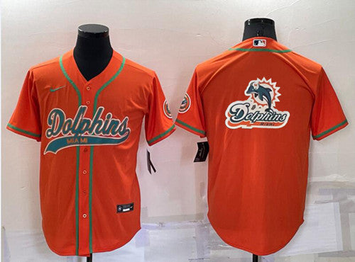 Miami Dolphins orange jersey