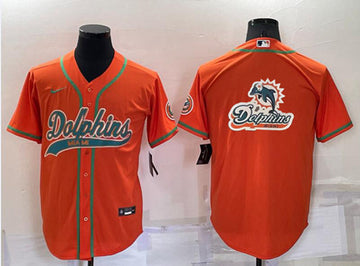 Miami Dolphins orange jersey