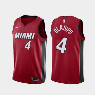 Victor Oladipo Miami Heat red jersey