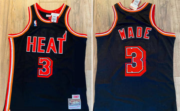 Wade Classtic Miami Heat red jersey