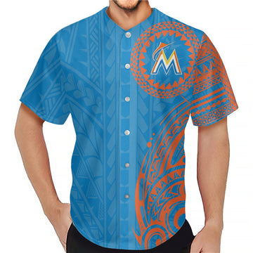 Miami Marlins blue jersey