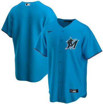 Miami Marlins blue jersey