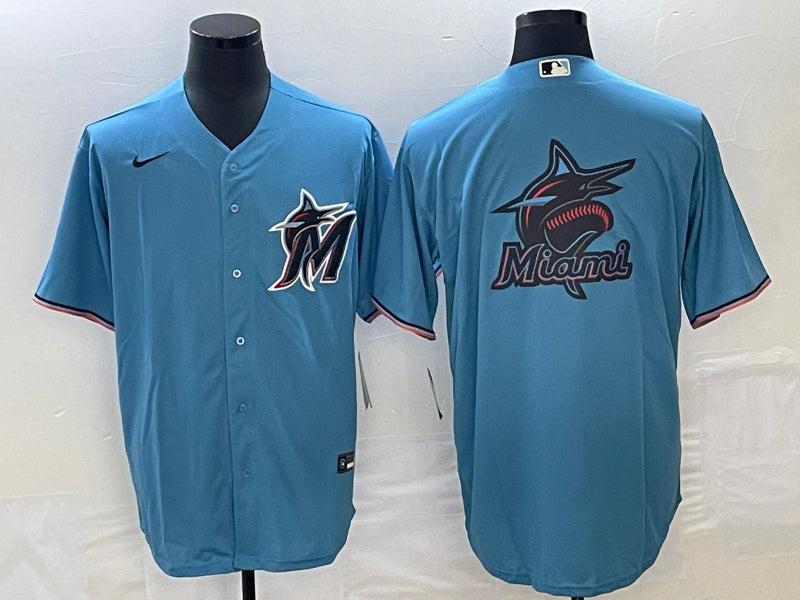 Miami Marlins blue jersey