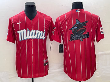 Miami Marlins red jersey