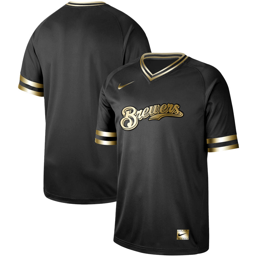 Milwaukee Brewers black jersey