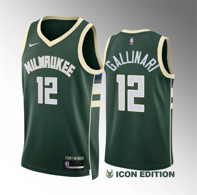 Danilo Gallinari Milwaukee Bucks green jersey