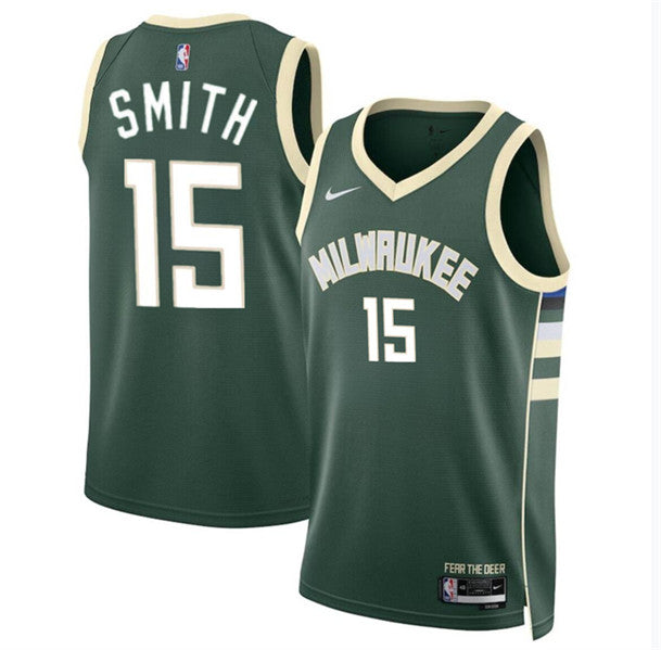Tyler Smith Milwaukee Bucks green jersey
