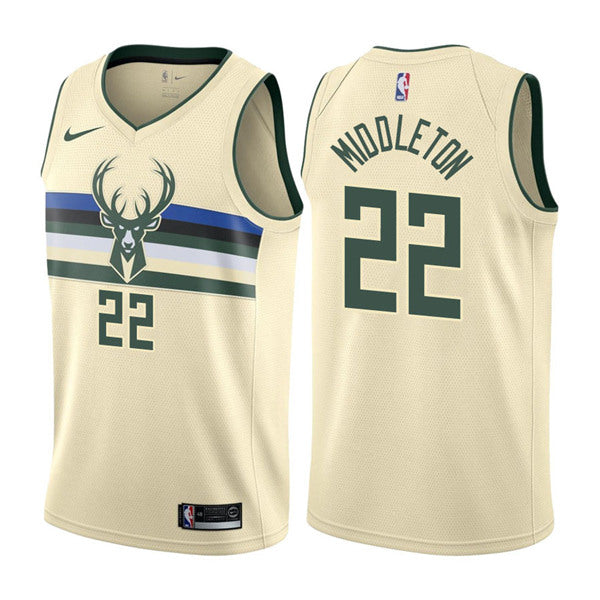 Khris Middleton Milwaukee Bucks white jersey