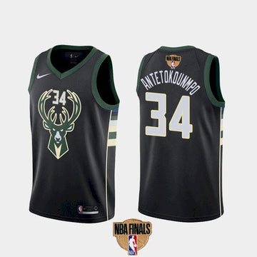 Giannis Antetokounmpo Finals Milwaukee Bucks jersey