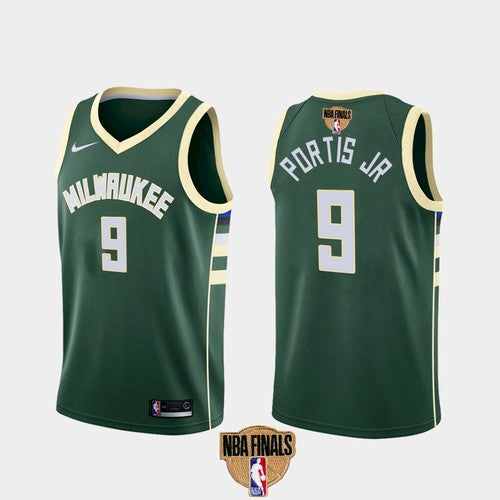 Bobby Portis JR Milwaukee Bucks green jersey