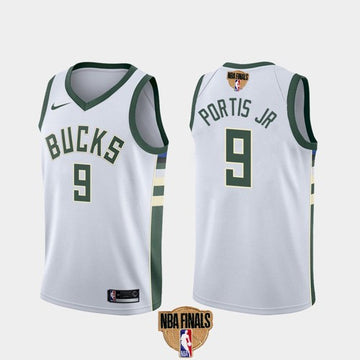 Bobby Portis JR Milwaukee Bucks white jersey