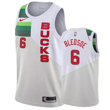 Custom Milwaukee Bucks white jersey