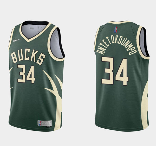 Milwaukee Bucks green jersey