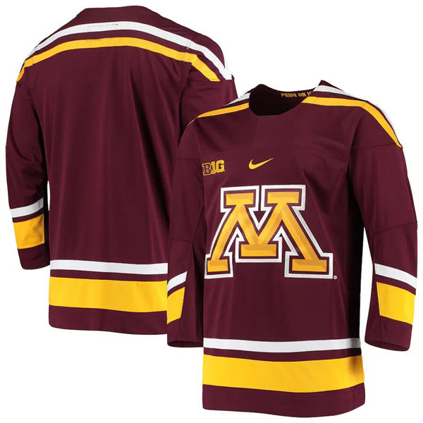 Minnesota Golden Gophers maroon jersey