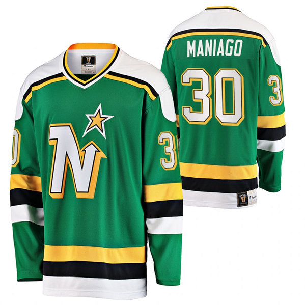 Custom Dallas Stars green jersey