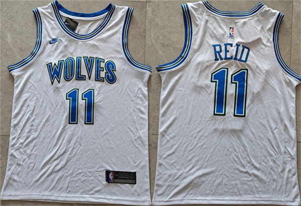 Naz Reid Minnesota Timberwolves white jersey