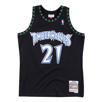 Kevin Garnett Minnesota Timberwolves black Throwback jersey
