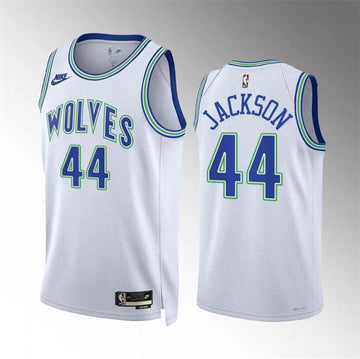 Justin Jackson Minnesota Timberwolves white Classic jersey