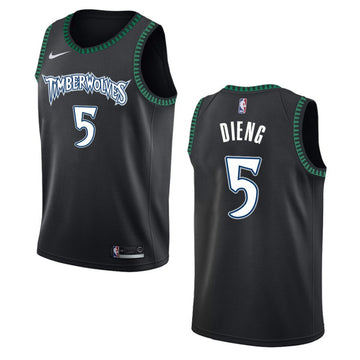 Gorgui Dieng Minnesota Timberwolves black Classic jersey