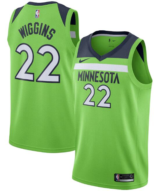 Minnesota Timberwolves green jersey
