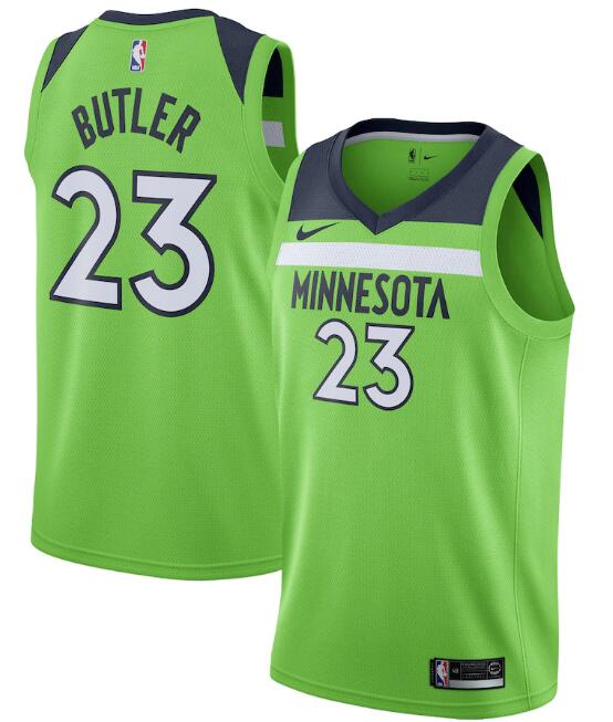 Minnesota Timberwolves green jersey