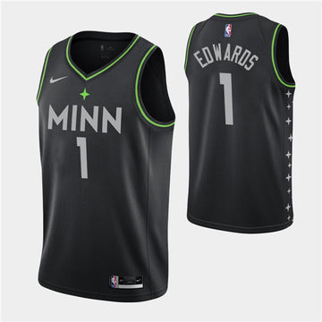 Minnesota Timberwolves navy jersey