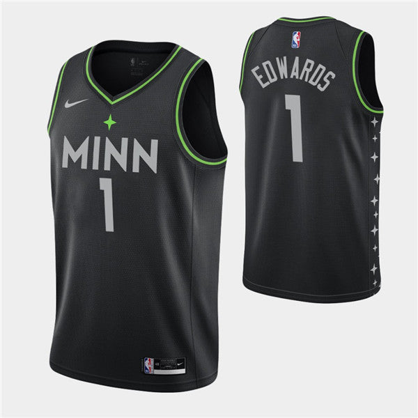 Minnesota Timberwolves navy jersey