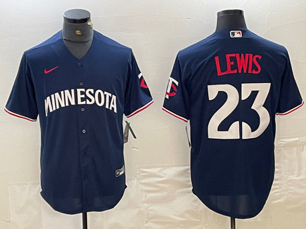 Royce Lewis Minnesota Twins navy jersey