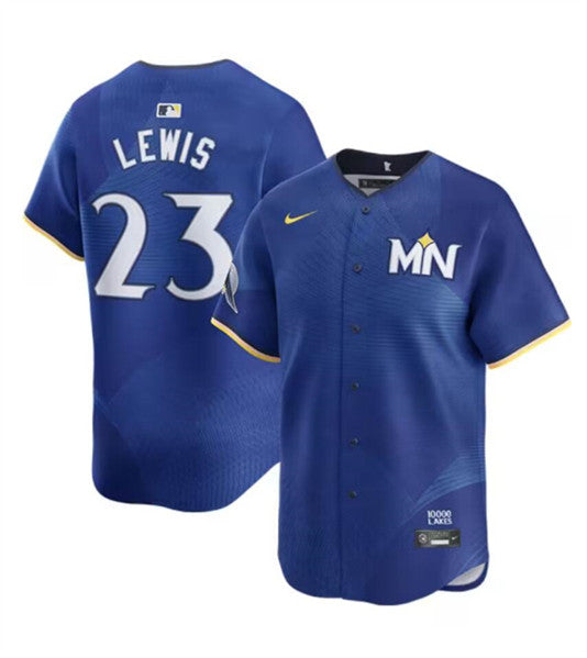 Royce Lewis Minnesota Twins royal City Connect jersey