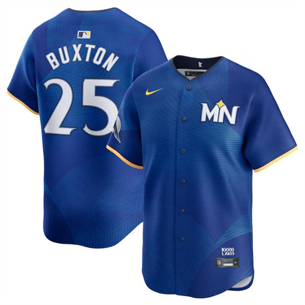 Byron Buxton Minnesota Twins royal City Connect jersey