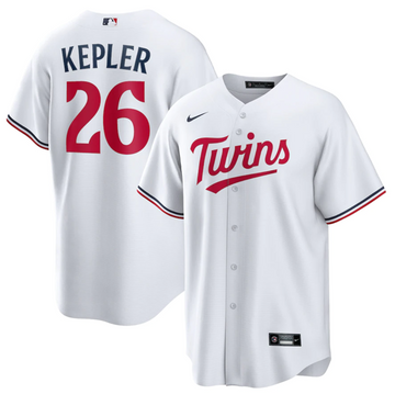 Max Kepler Minnesota Twins white jersey
