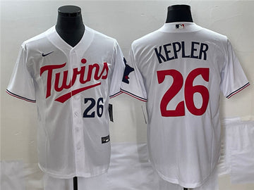 Max Kepler Minnesota Twins white jersey