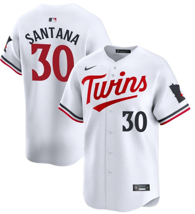 Carlos Santana Minnesota Twins white Home jersey