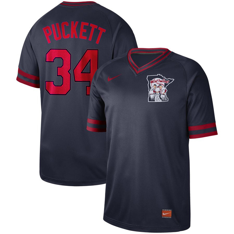 Kirby Puckett Minnesota Twins navy Legend jersey