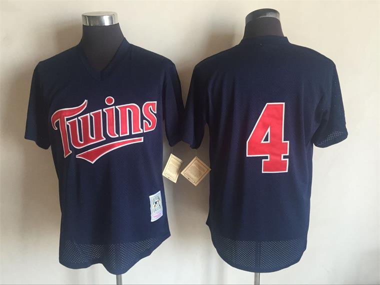 Paul Molitor Minnesota Twins navy Throwback jersey