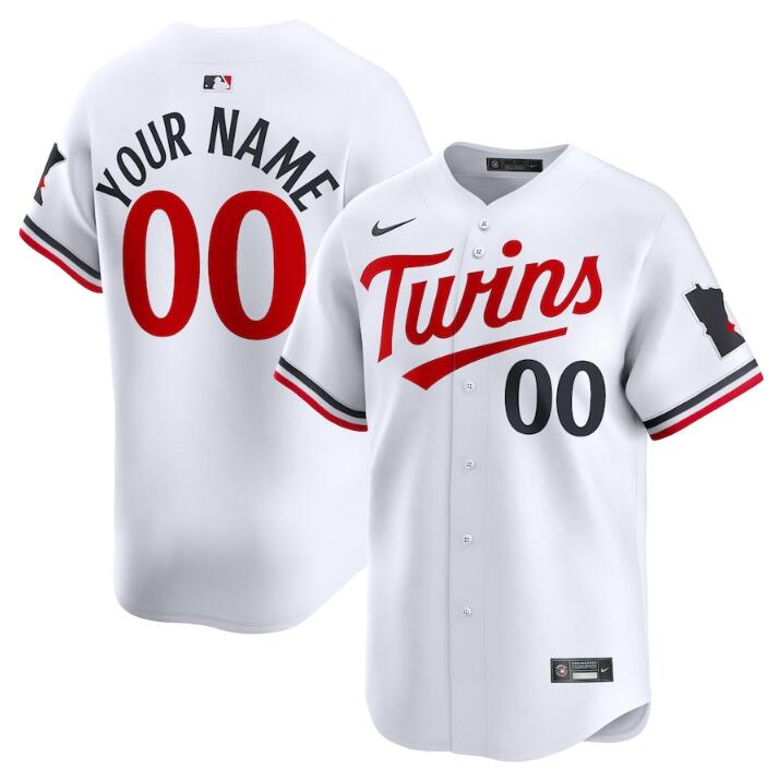 Custom Minnesota Twins Home jersey