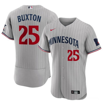 Custom Minnesota Twins gray jersey