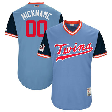 Majestic Minnesota Twins blue-navy jersey