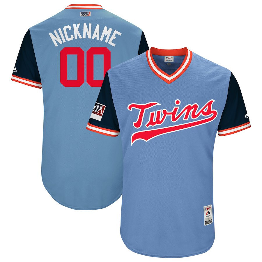 Majestic Minnesota Twins blue-navy jersey