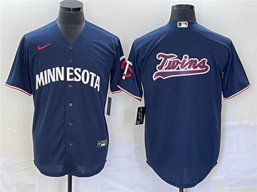 With Name In Back Minnesota Twins navy jersey