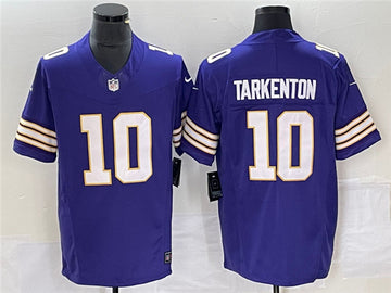 Fran Tarkenton Minnesota Vikings purple FUSE jersey
