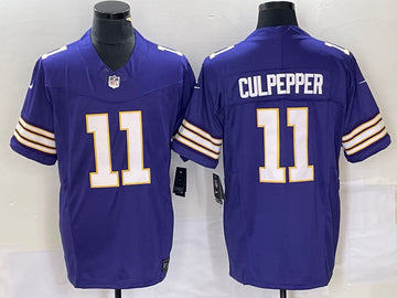 Daunte Culpepper Minnesota Vikings purple FUSE jersey
