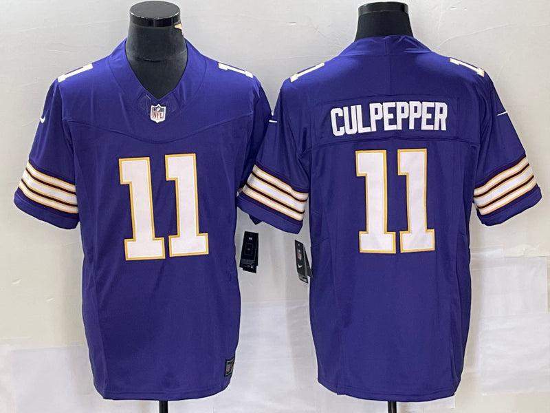 Daunte Culpepper Minnesota Vikings purple FUSE jersey