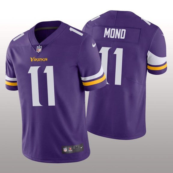 Kellen Mond Minnesota Vikings purple jersey