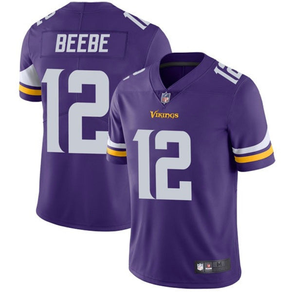 Chad Beebe Minnesota Vikings purple jersey